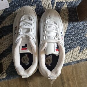 Fila Classic White Athletic Shoes